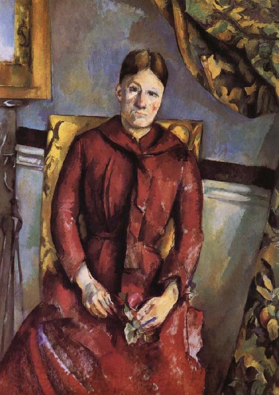 Paul Cezanne Mrs Cezanne